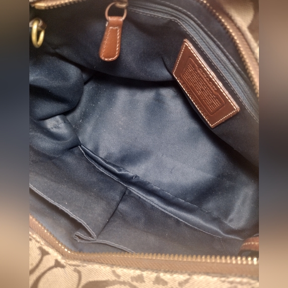 Coach Limited Addition Patchwork Holiday Tote w/ Matching Wristlet - Picture 15 of 16